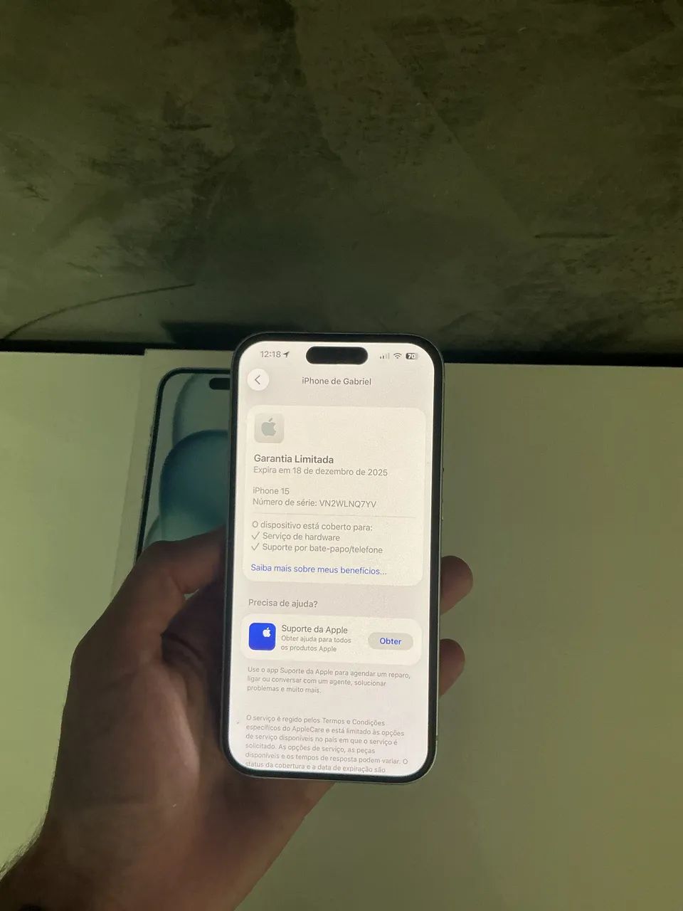 Vendo IPhone 15 128gb Azul - Foto 5