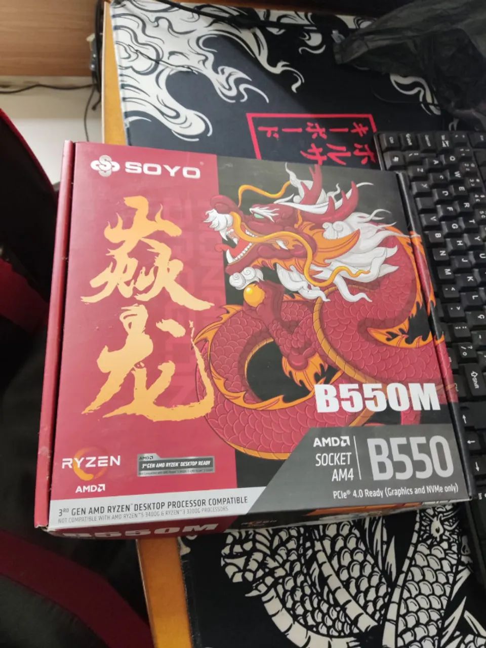 Placa mãe B550 SOYO