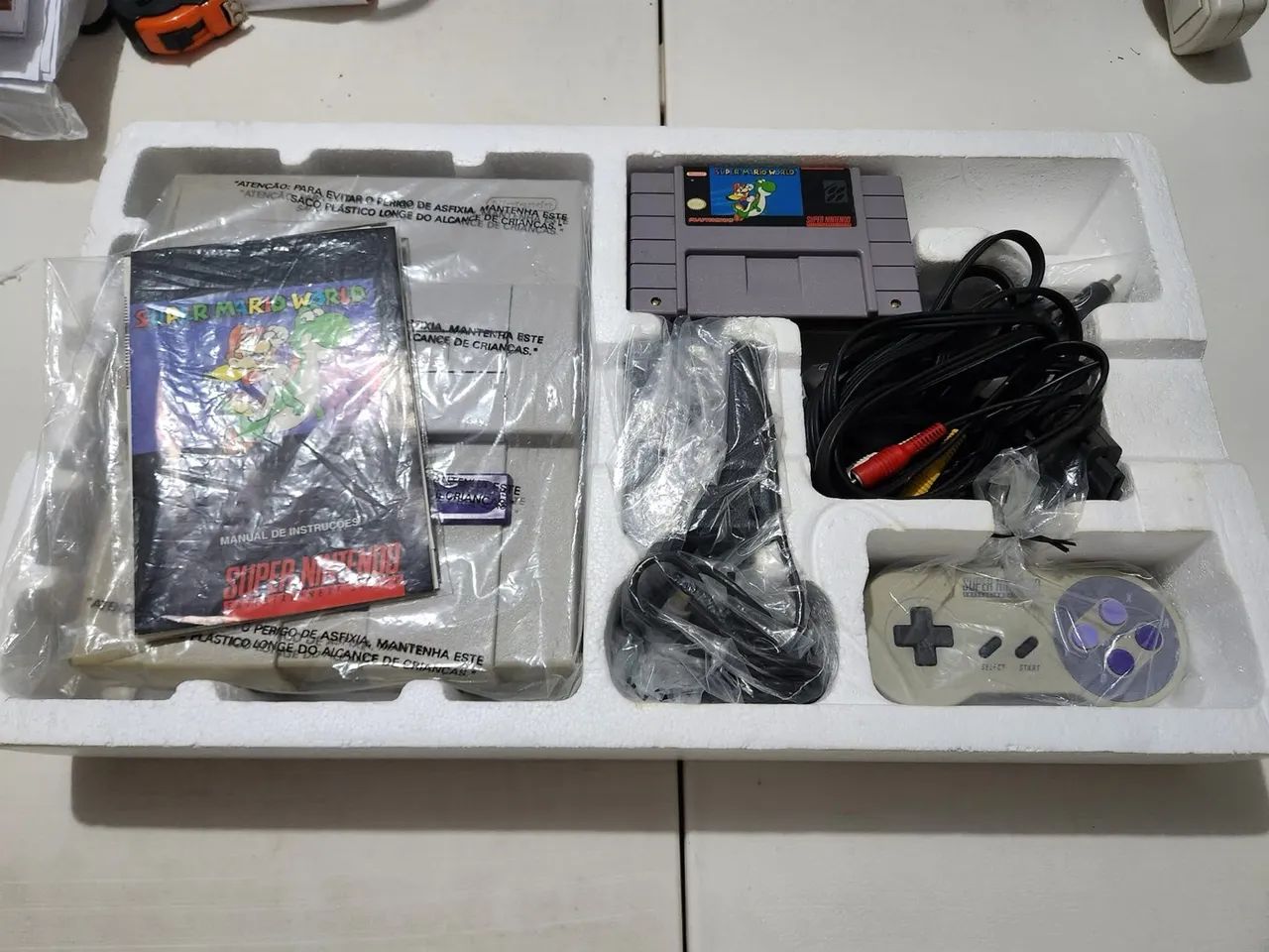 Super Nintendo - Super Set - Completo - Raridade - Foto 2