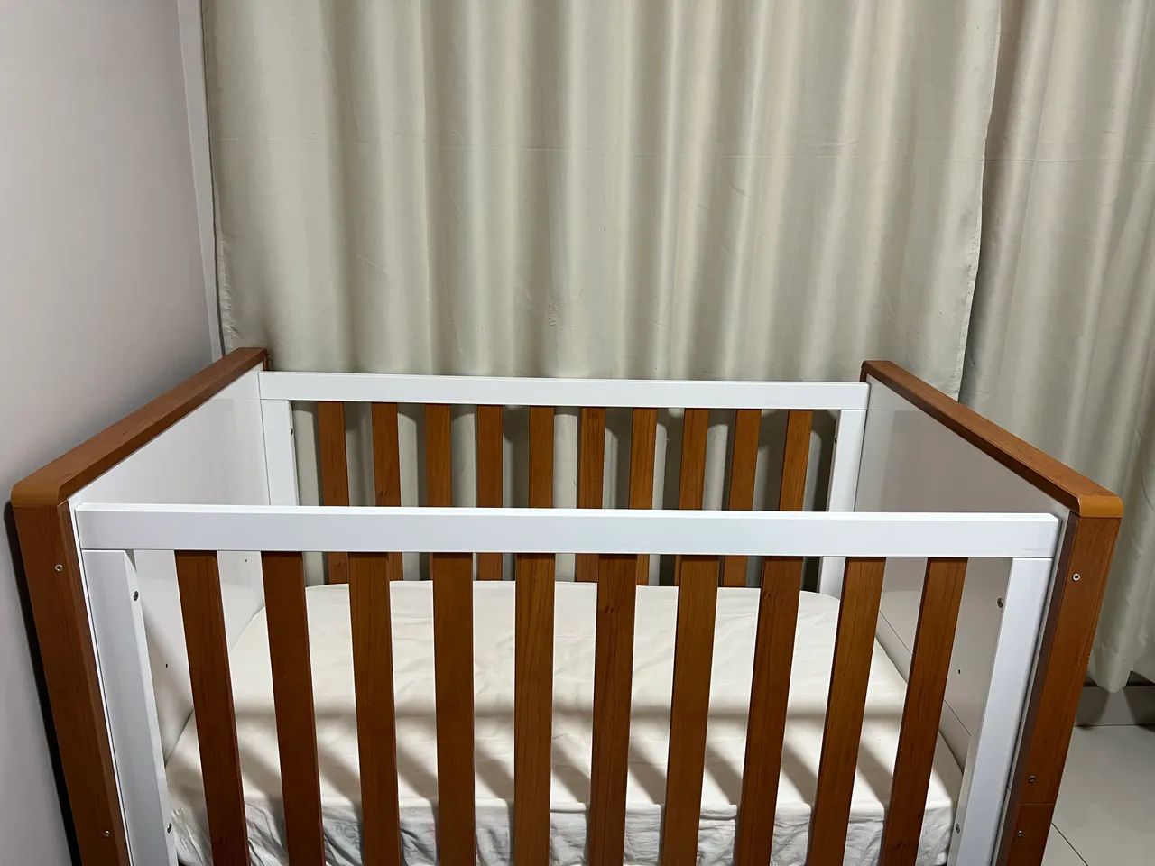 Berço Americano Tutto Freijó Off White - Matic