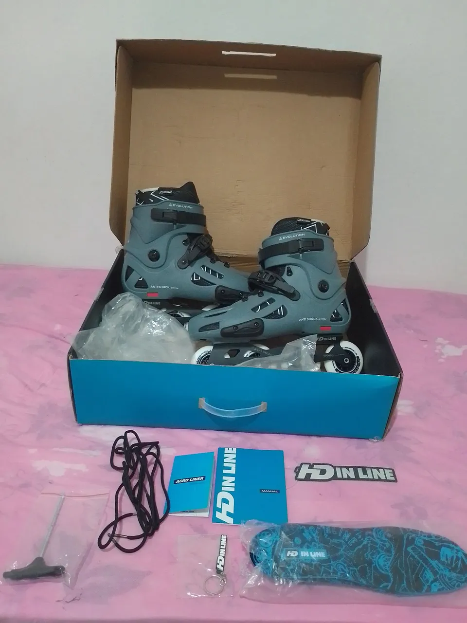 Patins Inline HD In Line - Novo