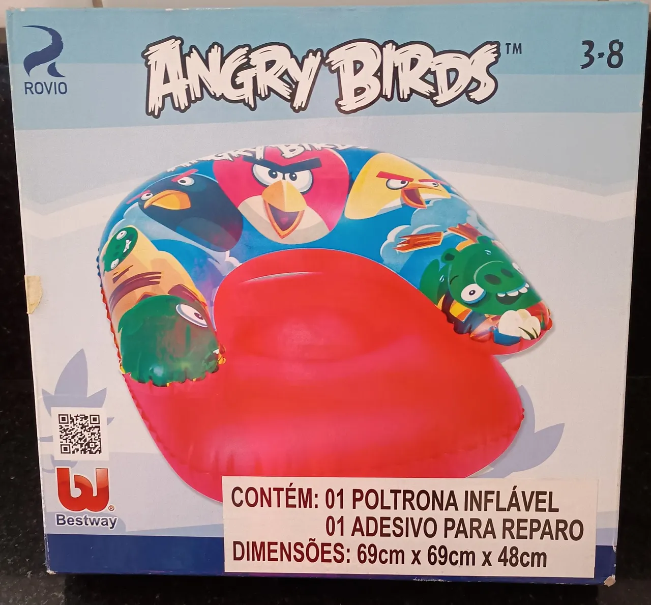 Poltrona Inflável Angry Birds - Bestway