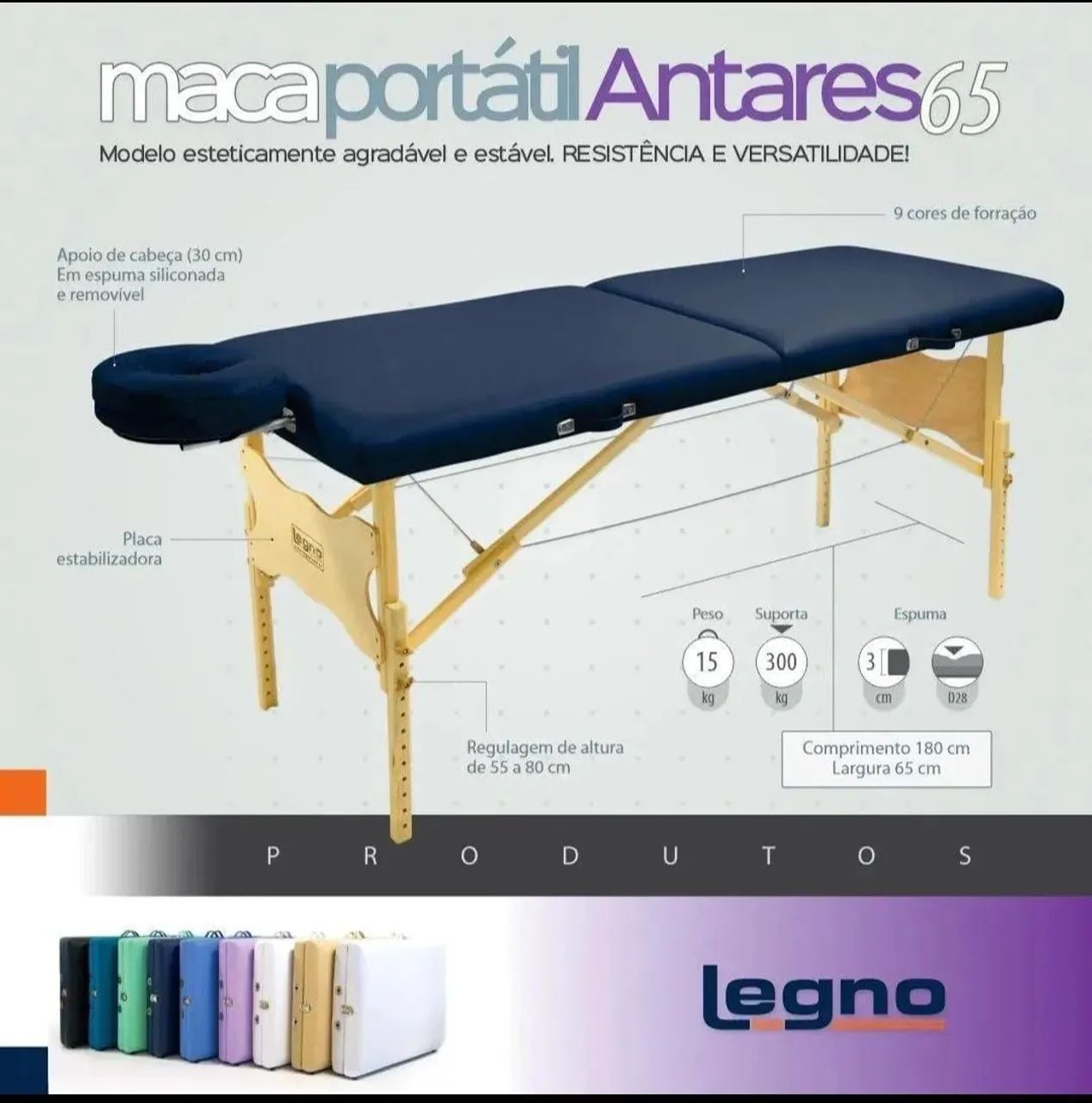 Maca portátil antares 65 Legno