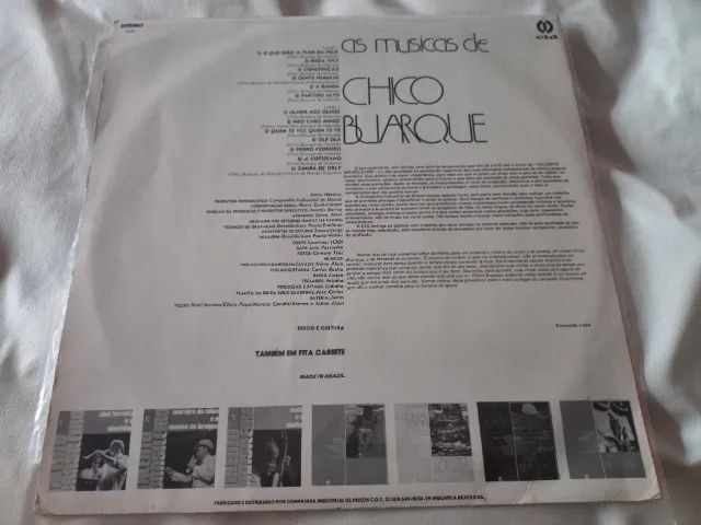 Lp Disco de vinil Chico Buarque - Talento brasileiro 6 - Foto 2