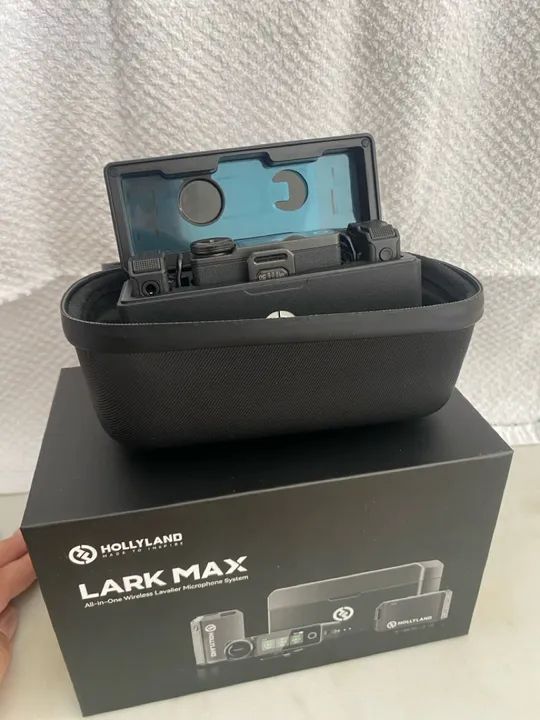 Hollyland Lark Max - Microfone Sem Fio para Filmagens