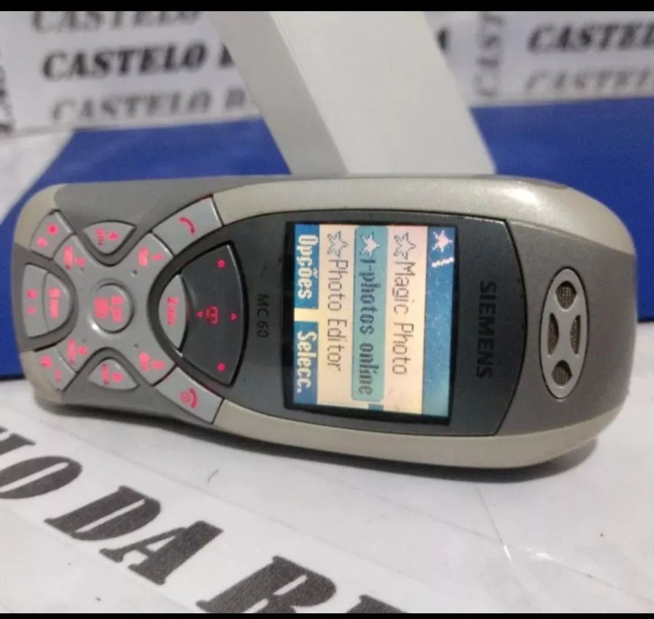 Siemens MC60 RELIQUIA celular antigo  - Foto 3