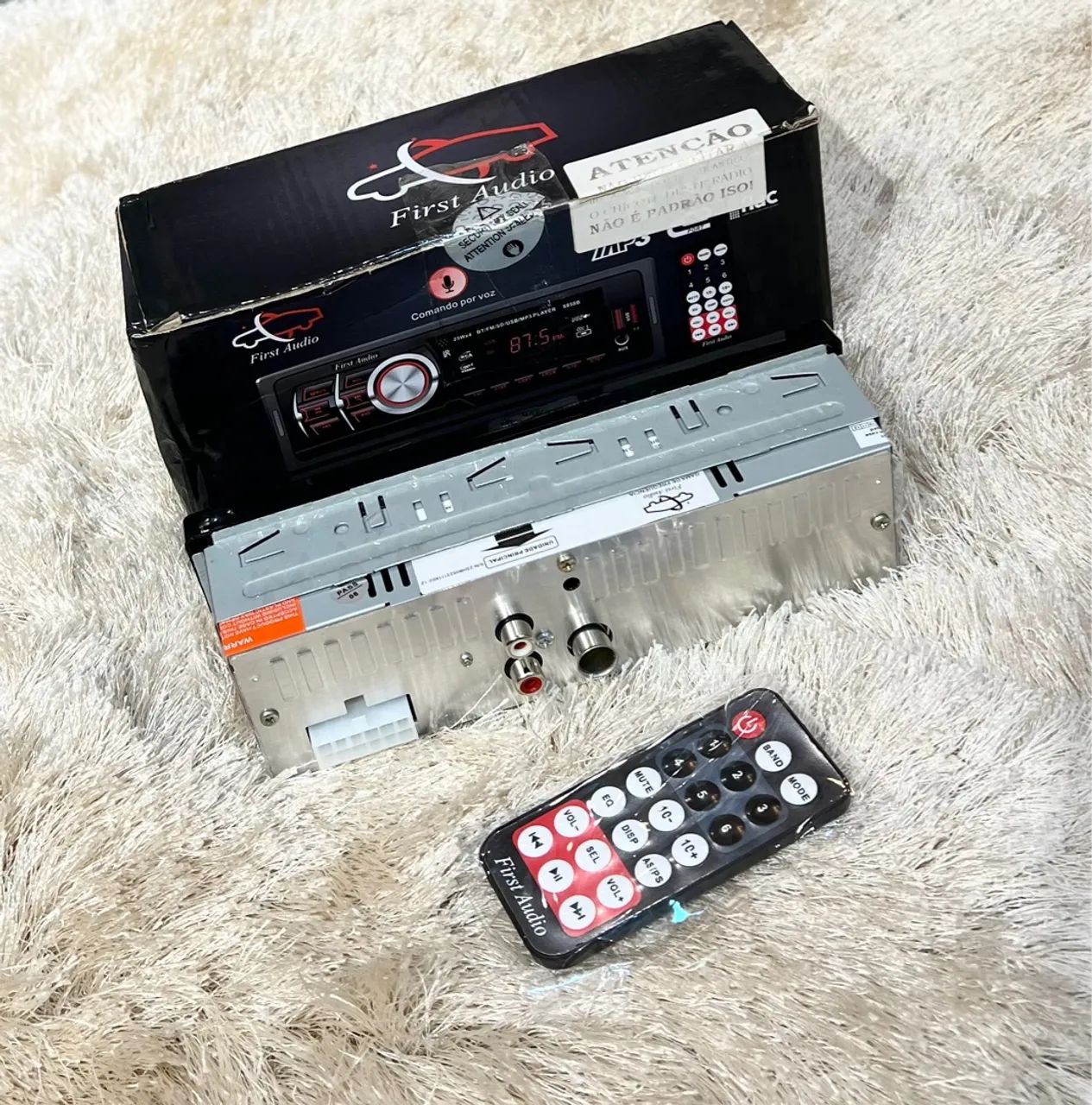Rádio Automotivo com Bluetooth, 2 USB e Entrada para Pen Drive - Foto 3