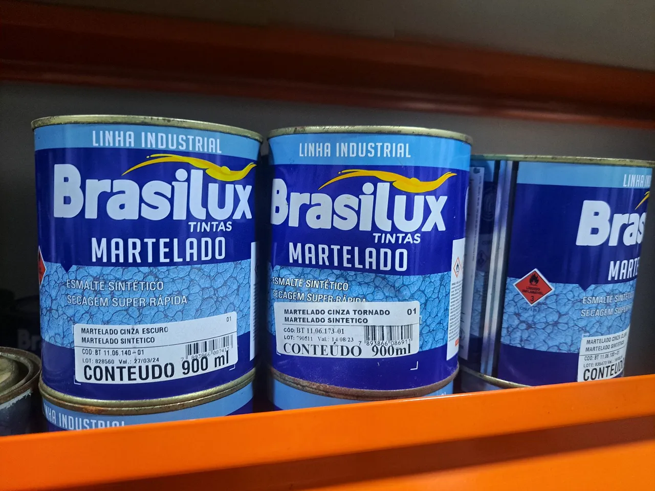 Tintas Martelado Brasillux 900ml - Linha Industrial