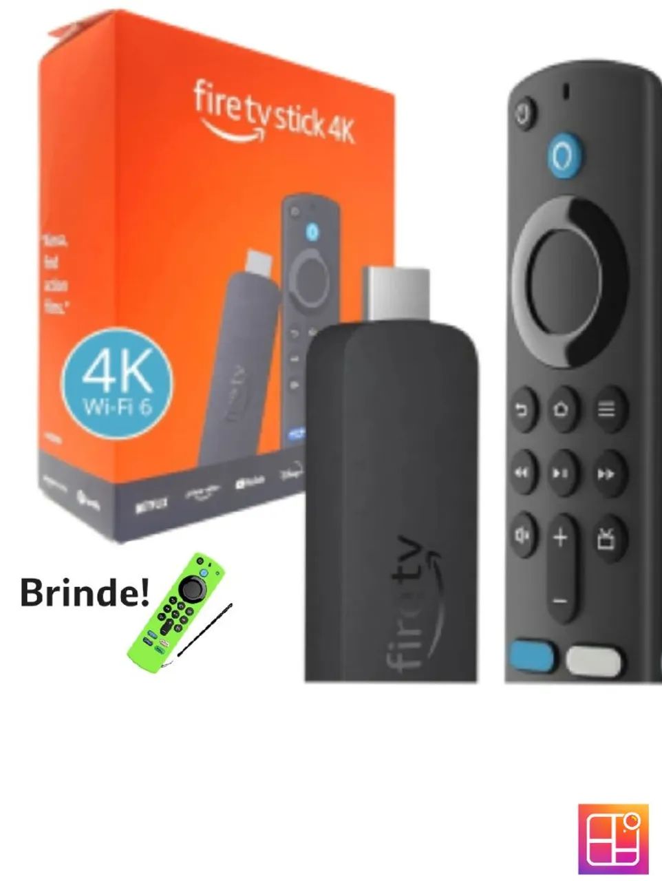 Fire TV Stick 4K Amazon Wifi6 Alexa integrada Pronto entrega Sorocaba  - Foto 2