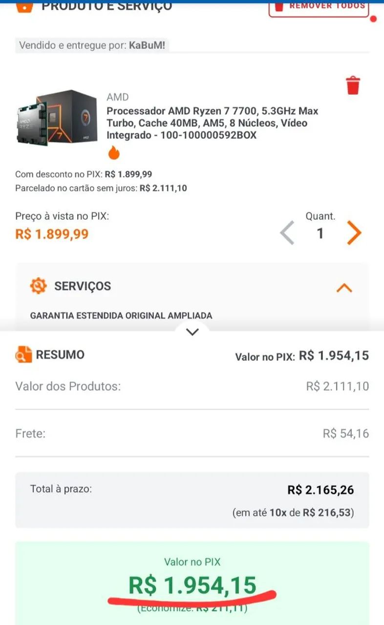 AMD Enthusiast Processor, the Ryzen 7 7700 (New, better than the Ryzen 5800X3D in every way)64317903155075122