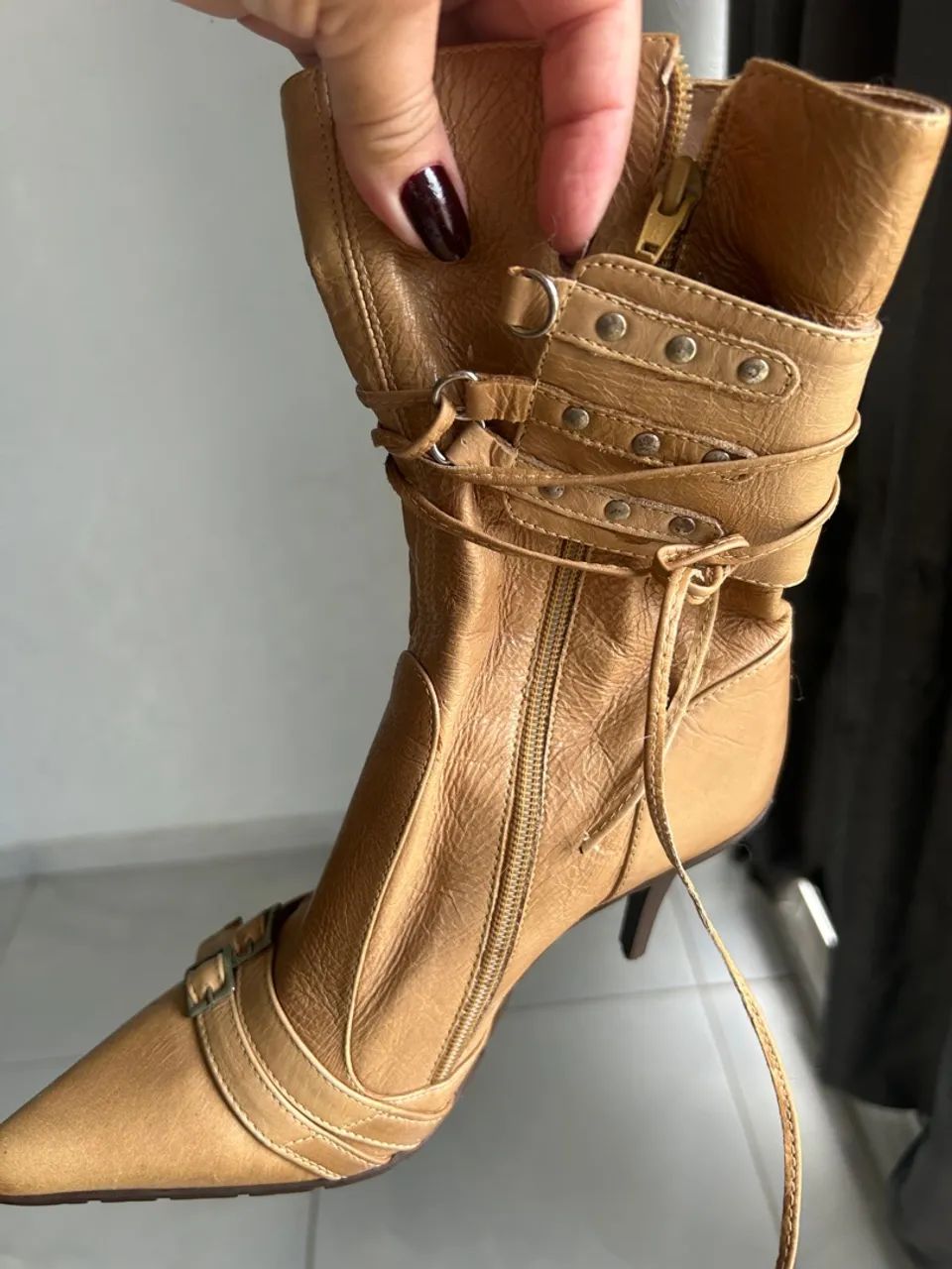 Bota de couro - Foto 4