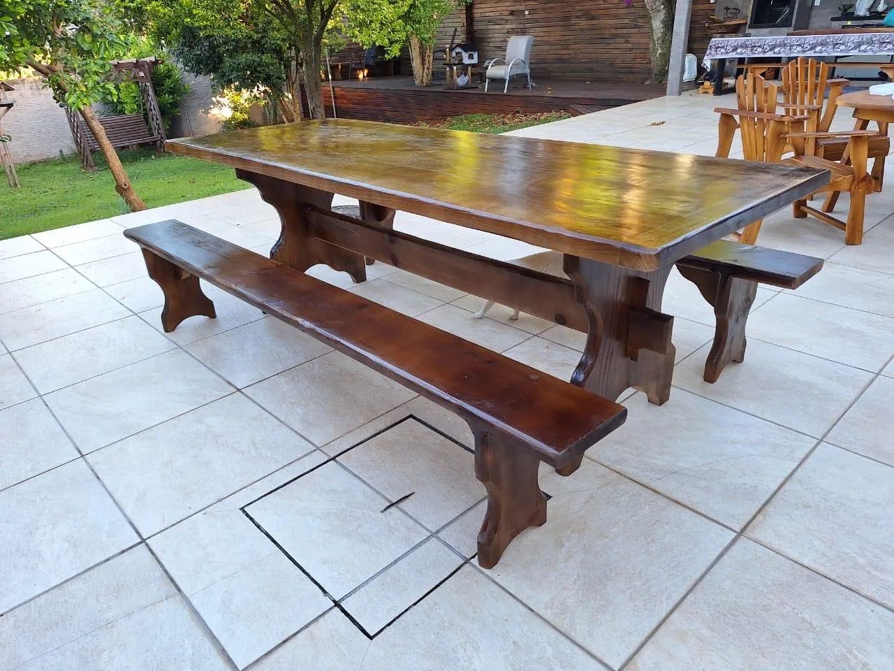 Mesas Rústicas - Foto 2