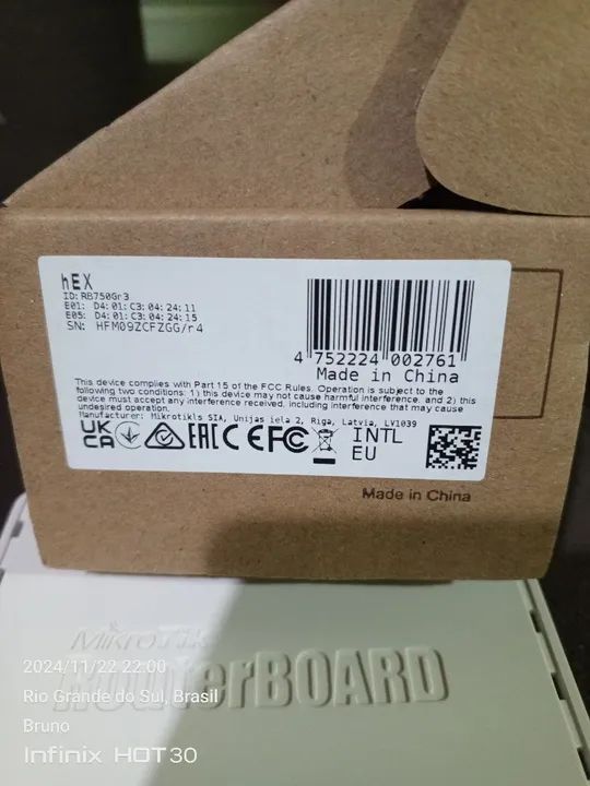 Roteador Intelbras OLT 4840 E - Novo - Foto 4