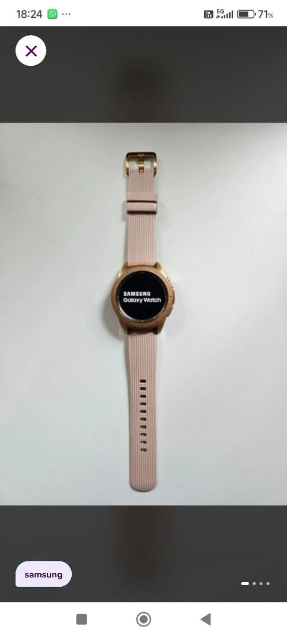 Relógio Samsung Galaxy watch  - Foto 2