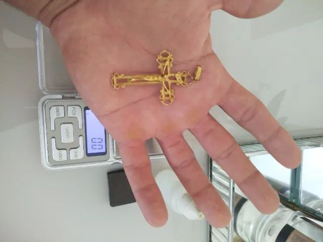 Pingente ouro 18k 5.5g - Foto 2