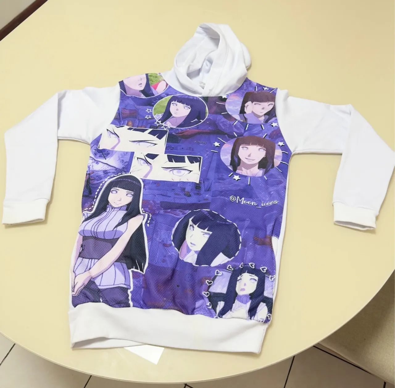 Moletom Infantil Hinata Hyuga - Anime Naruto
