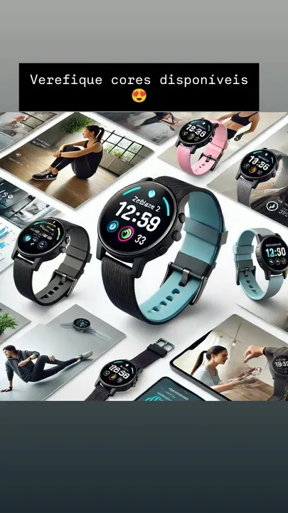 Smartwatch zeblaze 2 Lite - Monitoramento Completo de Treinos