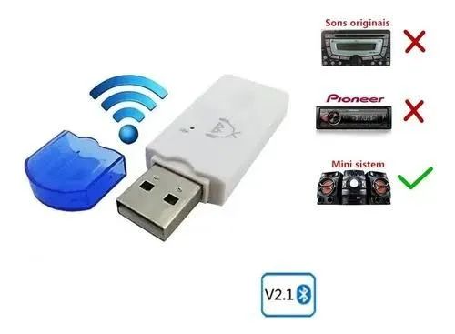 Adaptador Bluetooth para som USB - R$25,00 - Foto 2