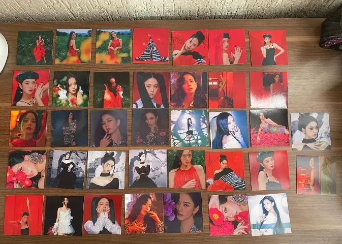 Jisoo conjunto postcard Kit ME