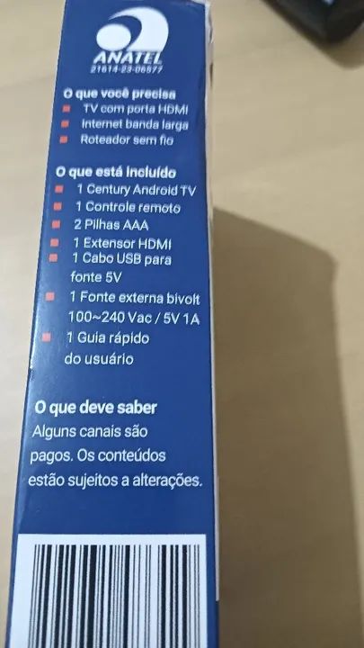 Century CT-ATV01 Android TV - Novo - Foto 2