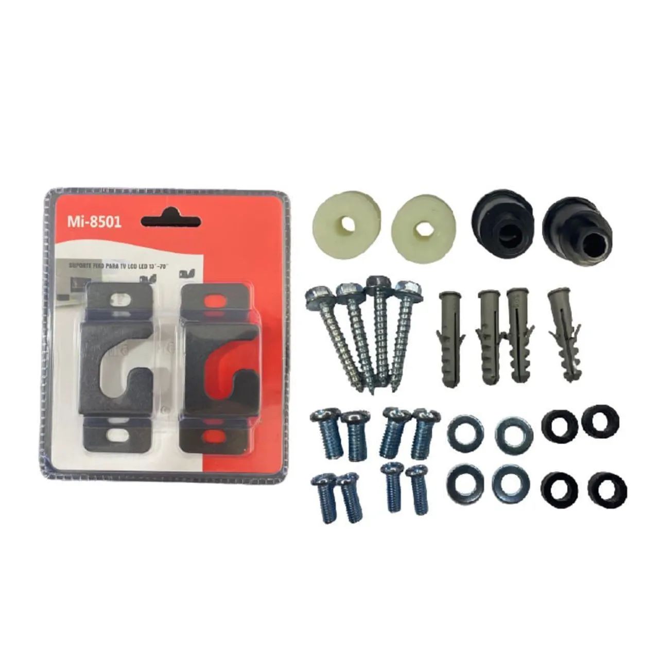 Suporte Tv Fico de 17 a 70 polegadas com parafuso e buchas