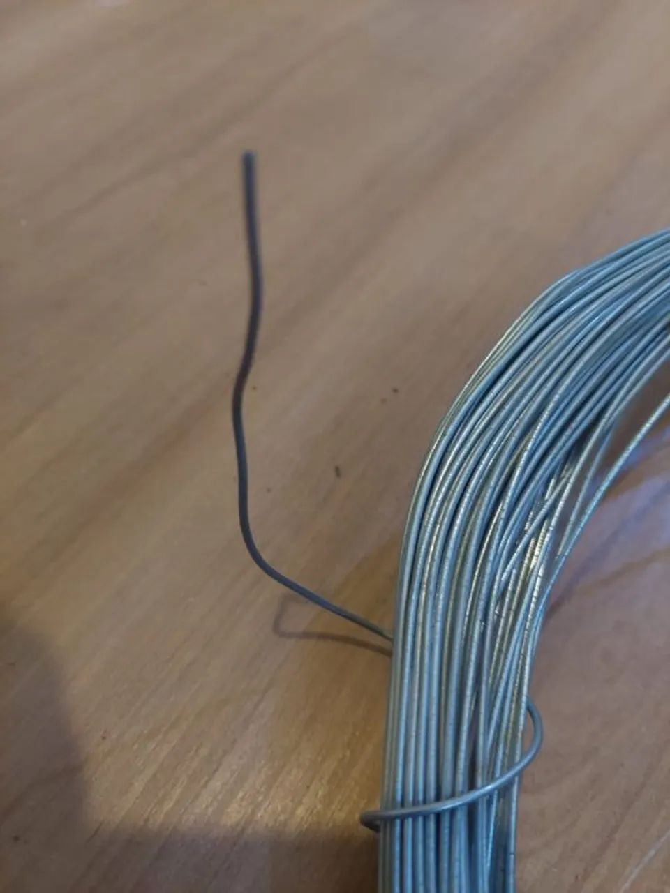 Fio de Arame 1mm para Construção rolo com 60 metros - Diversas Aplicações - Foto 2