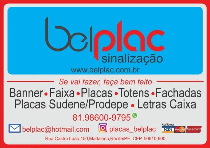 placas sudene e prodepe