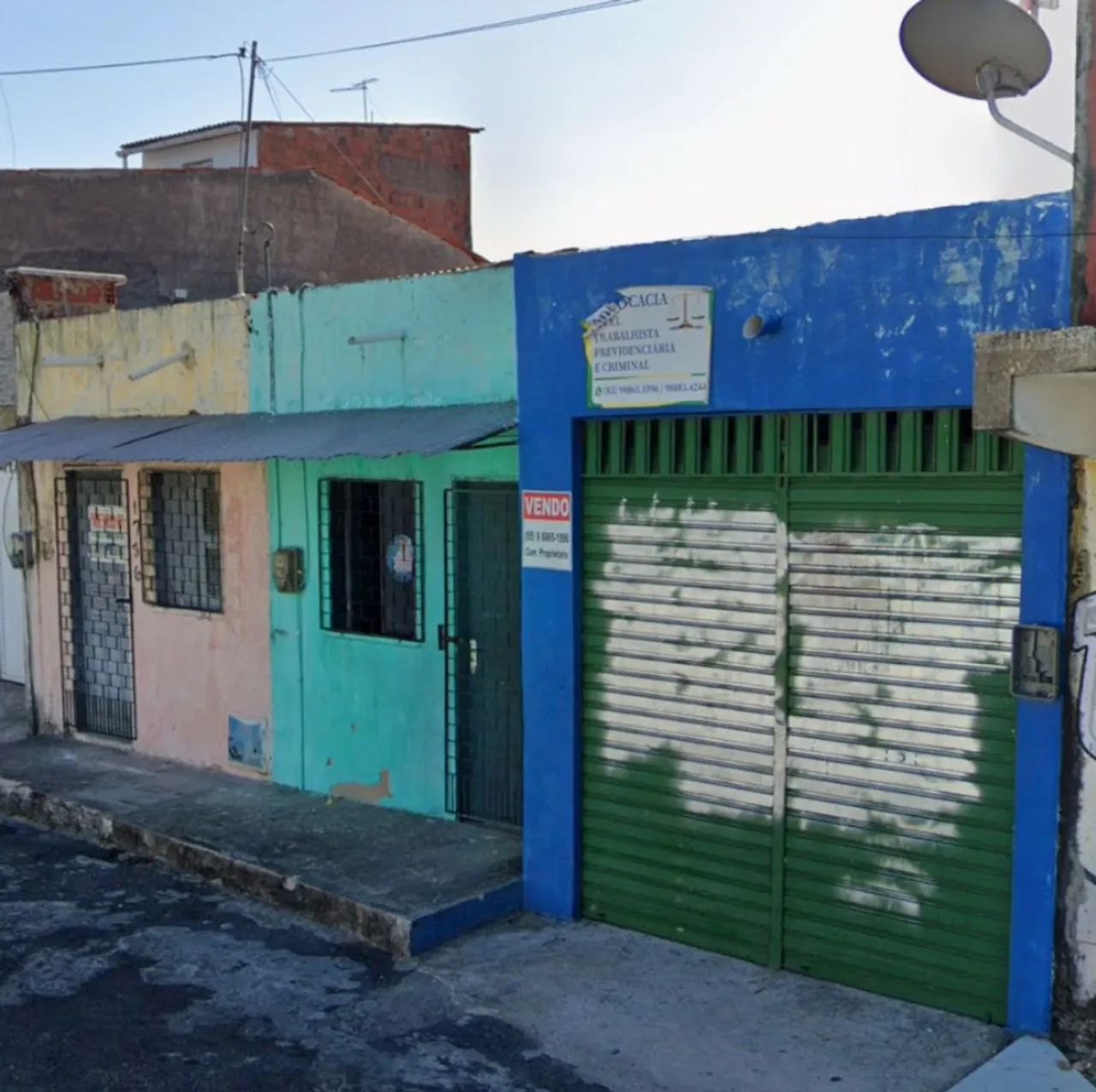 Casas e pontos comerciais no Polo de Lazer do Álvaro Weyne 