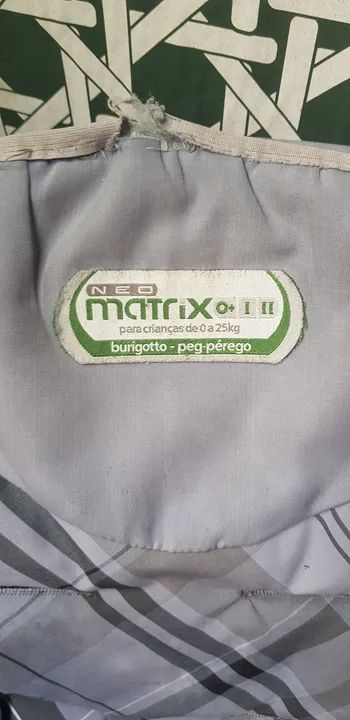 Cadeirinha de carro infantil - Marca burigotto - Usada - Foto 2