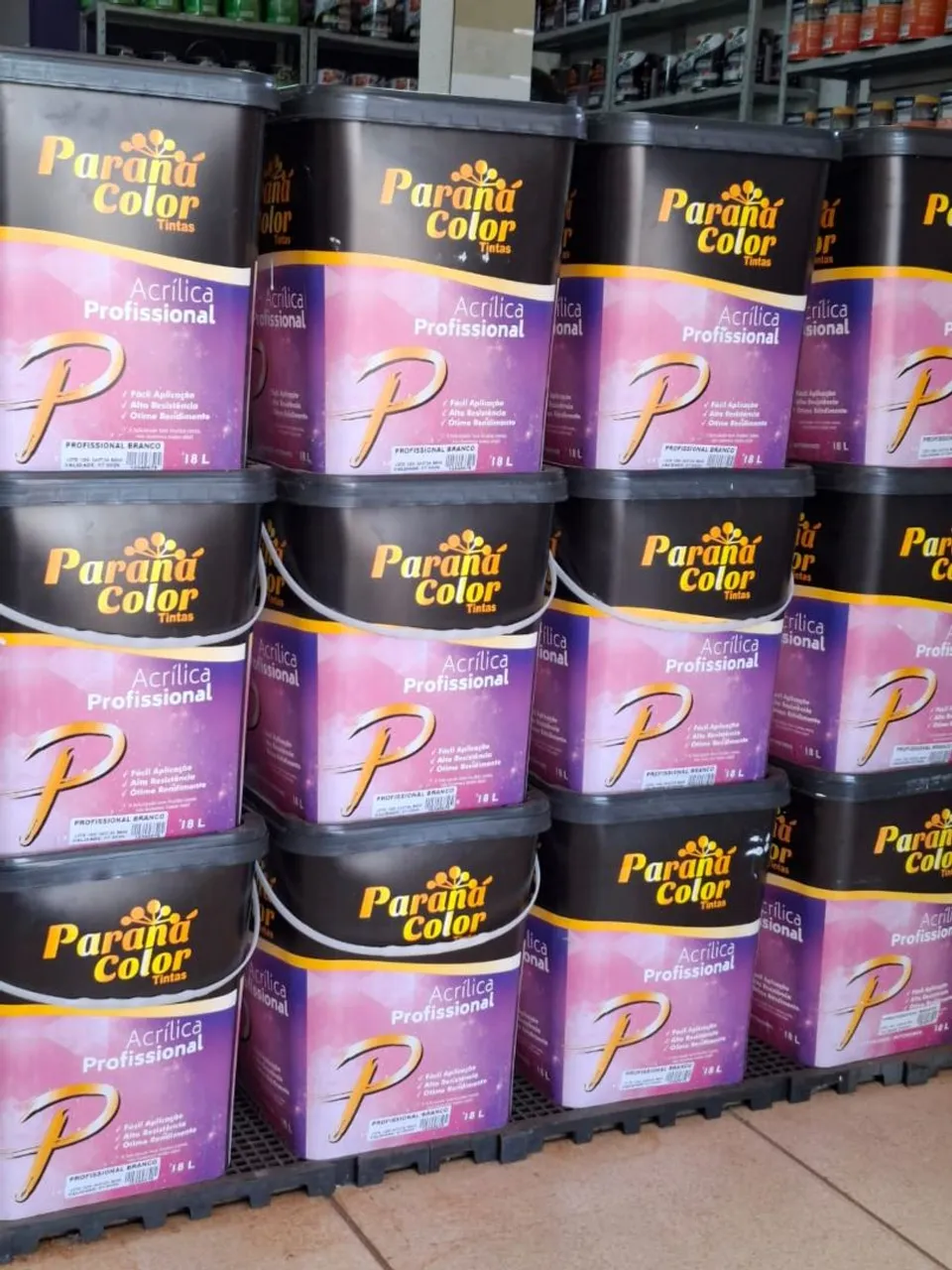 Tinta Acrílica Profissional Paraná Color 18L - Novo