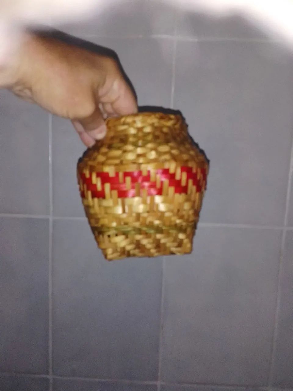 Cesto Decorativo Artesanal - Foto 3