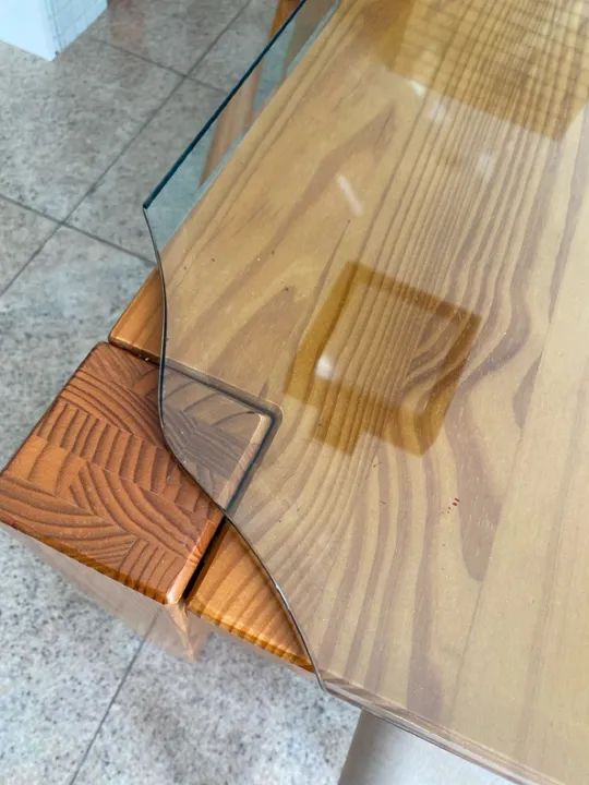 Tampo de mesa para jantar em vidro 2 x 95 - Foto 6