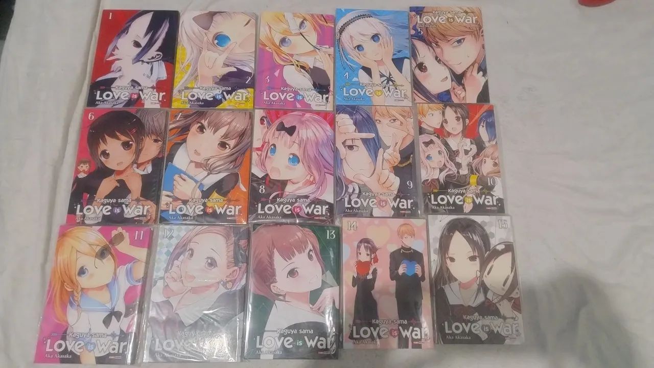 Kaguya-sama volume 1 até 12