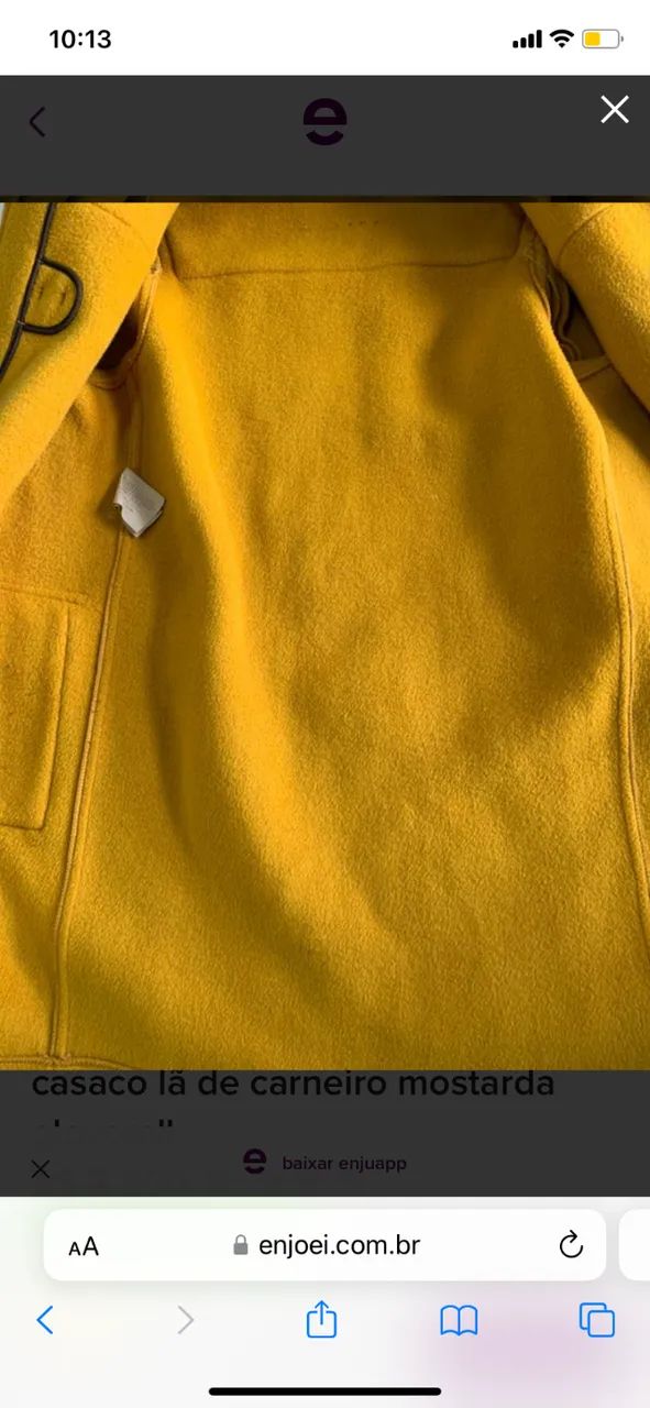 casaco duffle coat lã de carneiro  - Foto 5