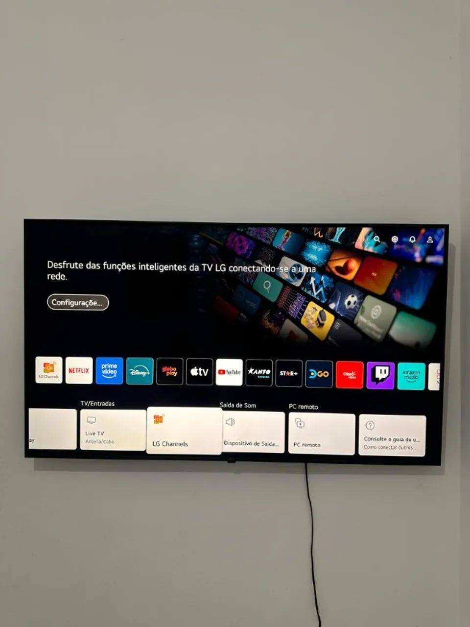 TV LG SMART 4k 55 Polegadas