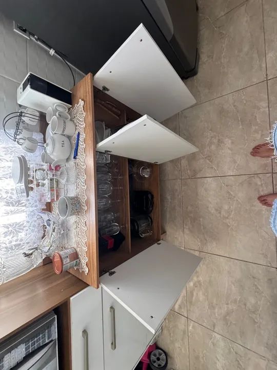 Armário de Cozinha Branco - Novo - Foto 4