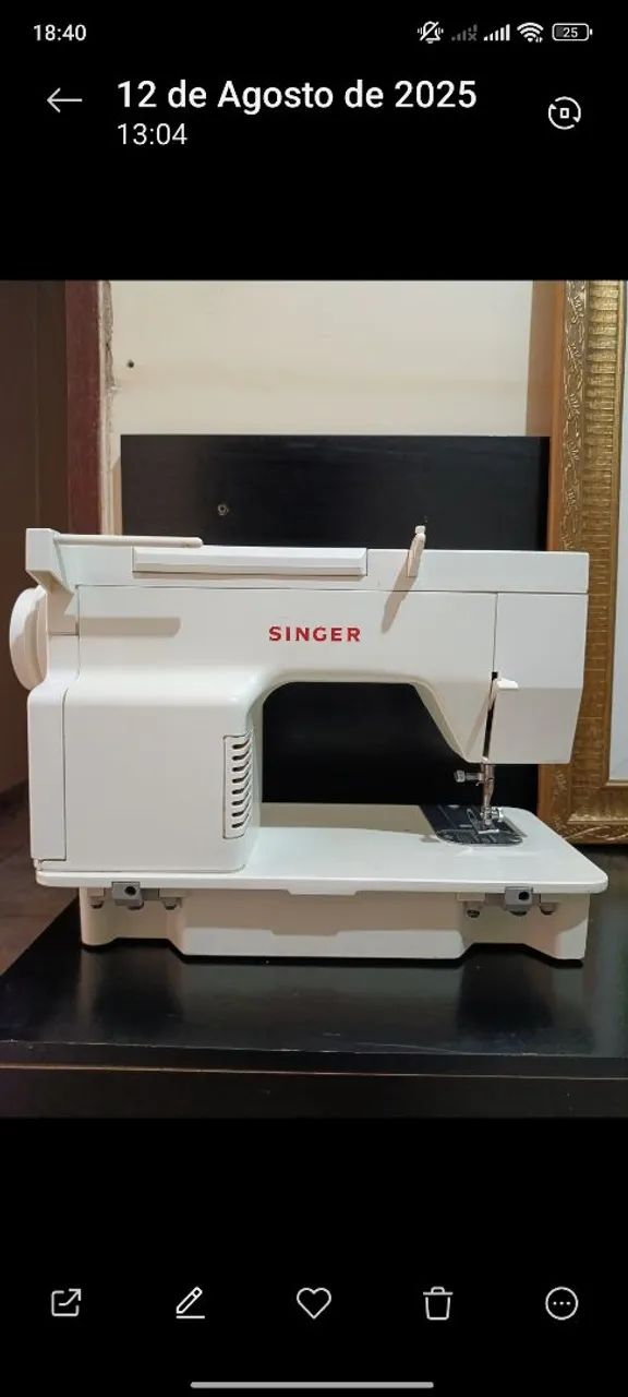 Máquina de costura Singer 