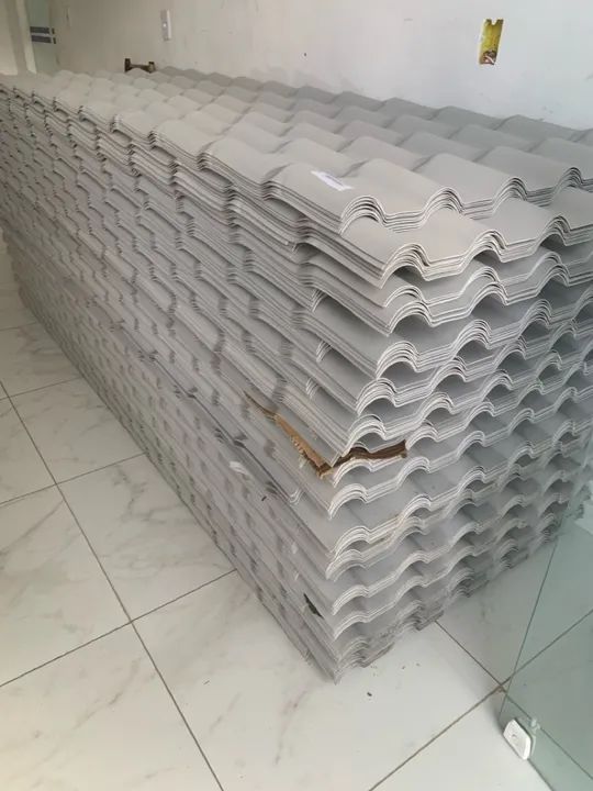 TELHA PVC PLAN CINZA IMPERDÍVEL  - Foto 2