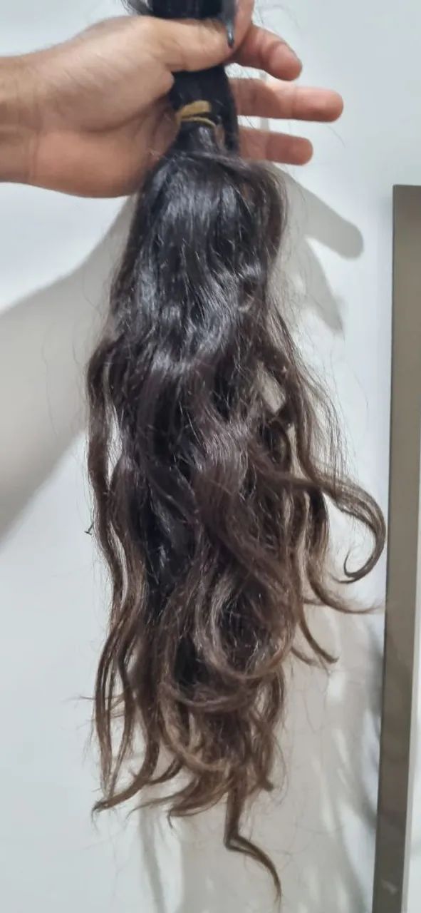 Cabelo Humano Virgem - Mega Hair - Ondulado - Foto 3