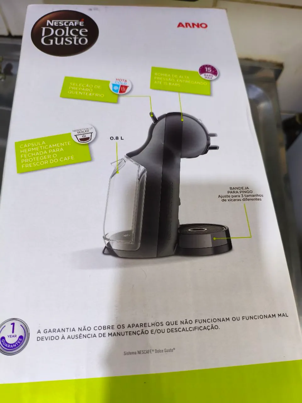 Cafeteira Dolce Gusto Arno