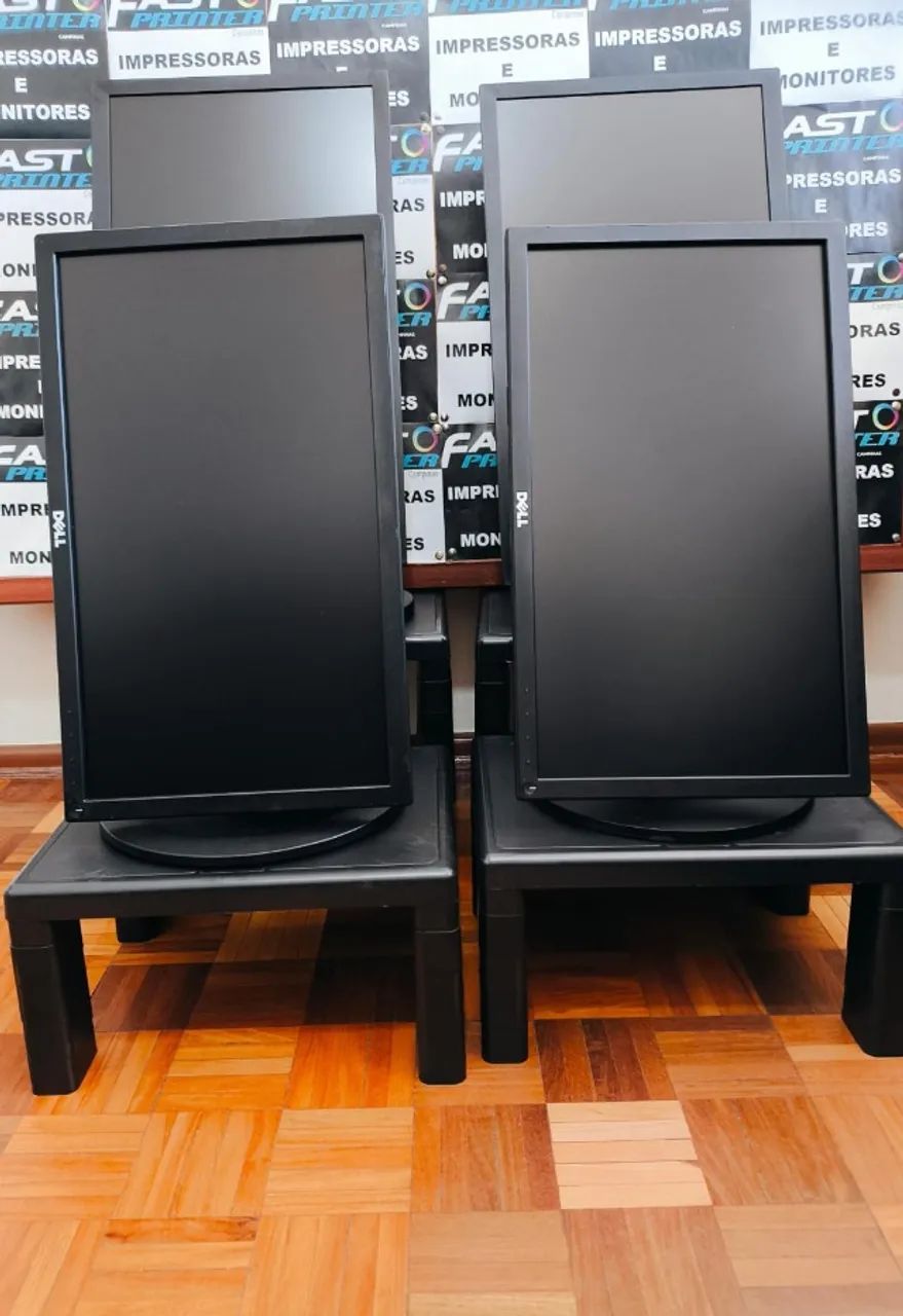 Monitor Dell vira na vertical e horizontal e regulagem de altura   - Foto 3