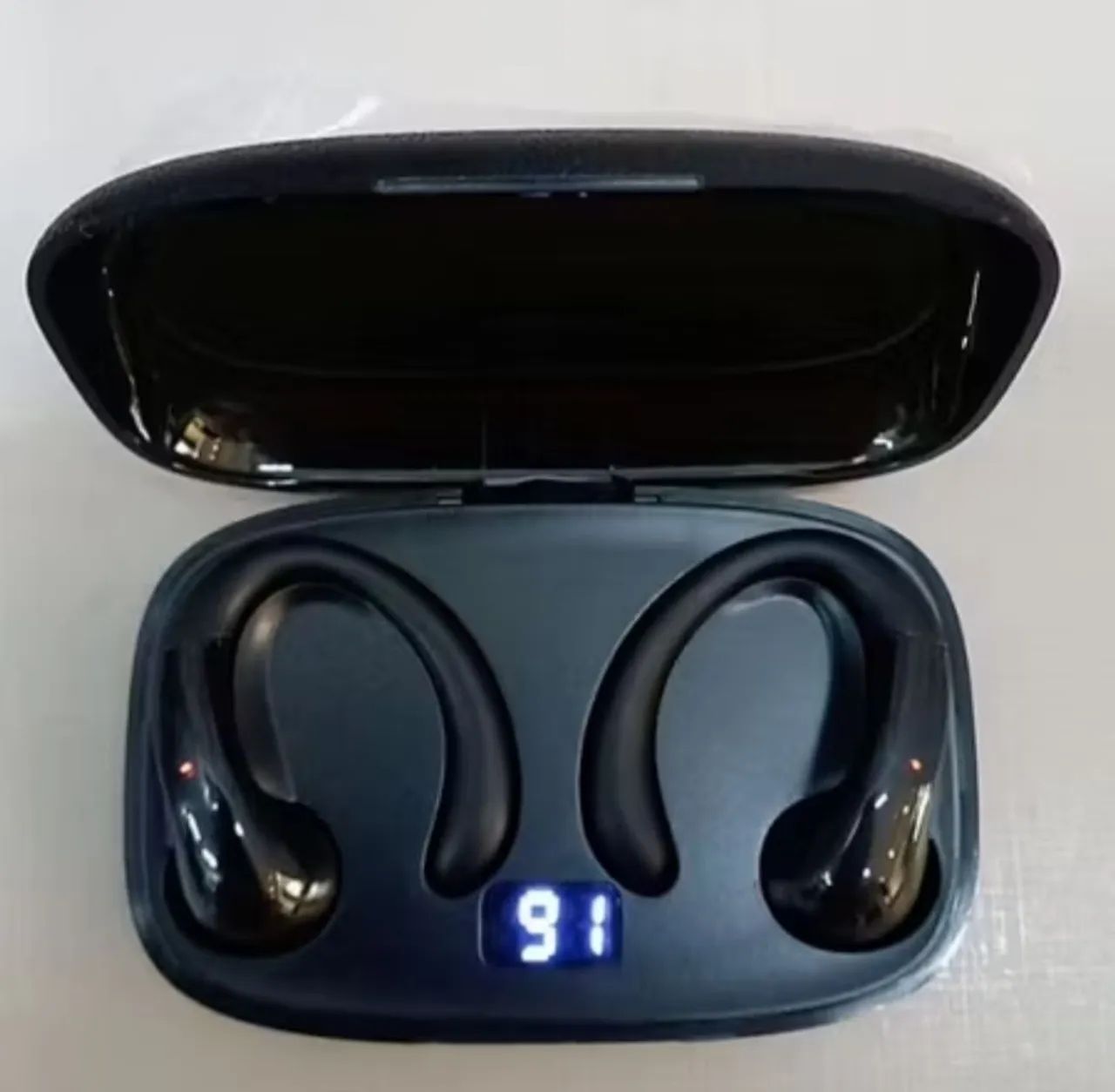 Fone de ouvido bluetooth tws retorno orelha  - Foto 4