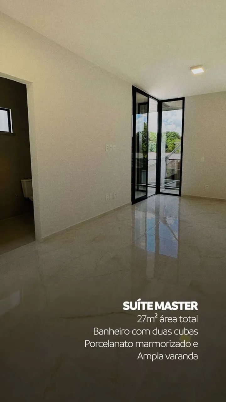 Casa duplex com quatro suites  na Mangabeira -  Eusébio  - 144m² - Foto 3