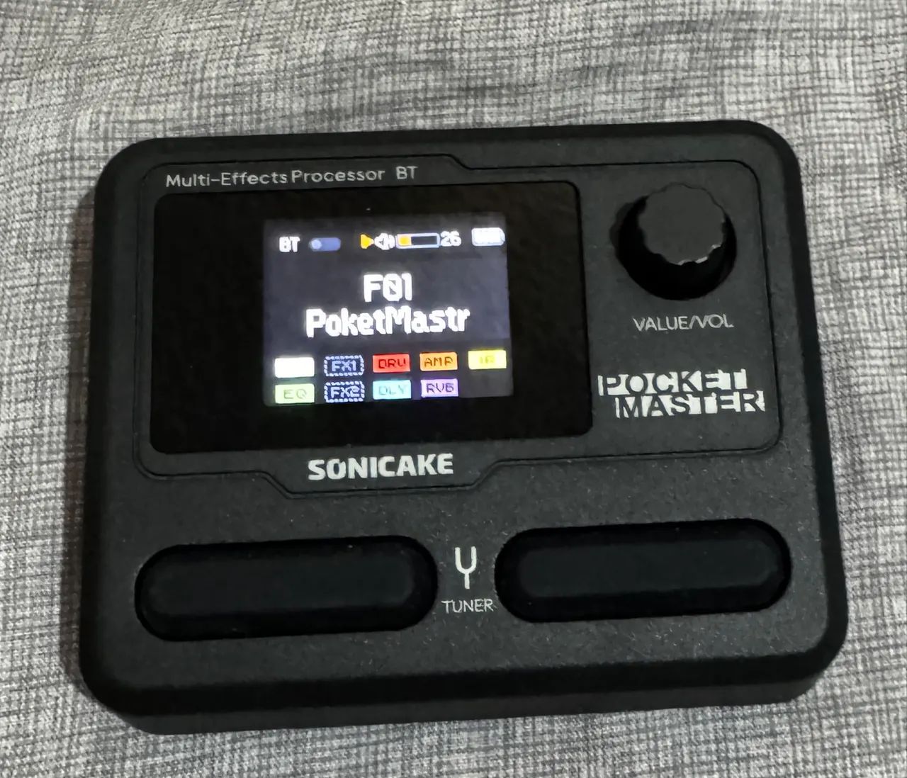 Pedaleira Pocket Master sonicake baixo guitarra - Foto 2