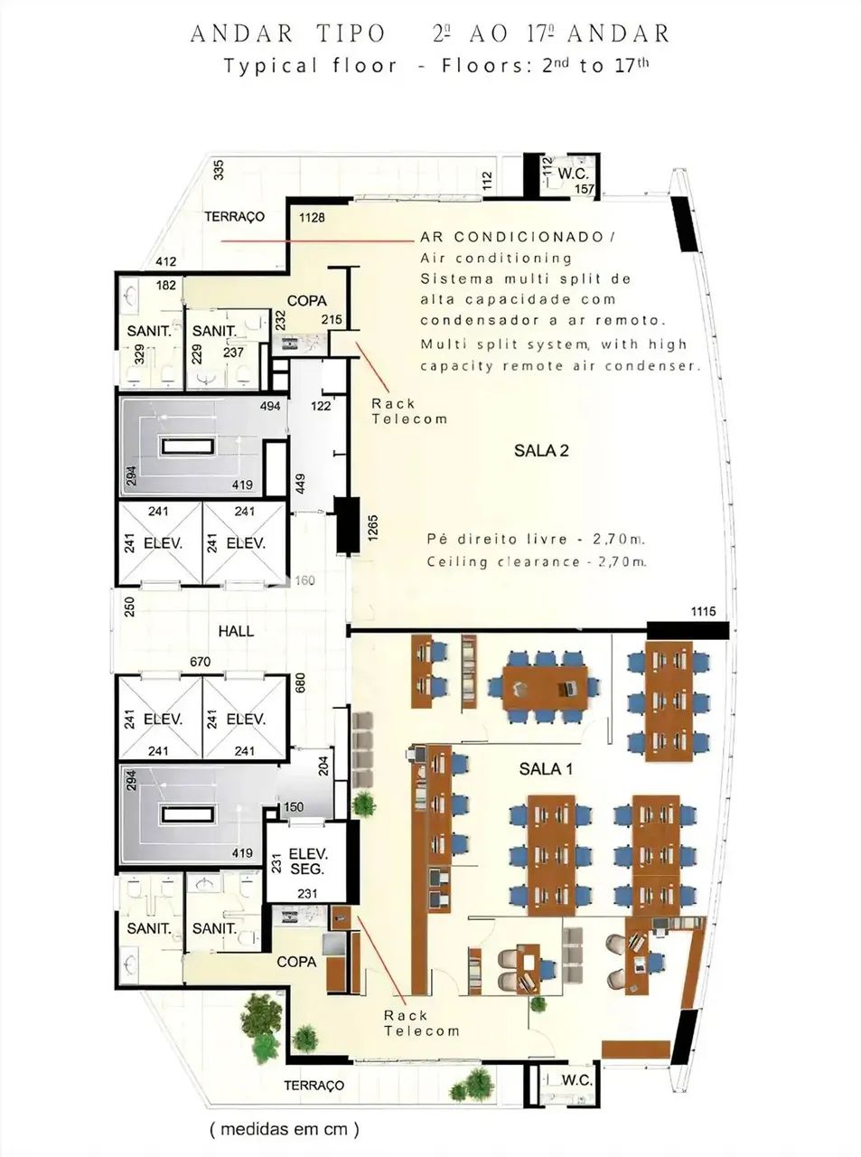 Locação Sala Brooklin Novo São Paulo - Foto 4