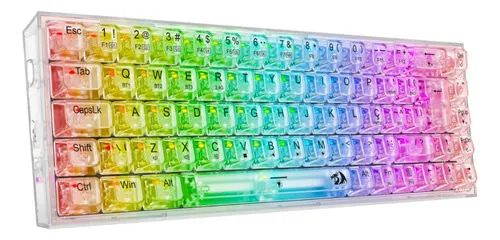 Teclado Mecânico H'MASTON TKO6 RGB - Foto 2