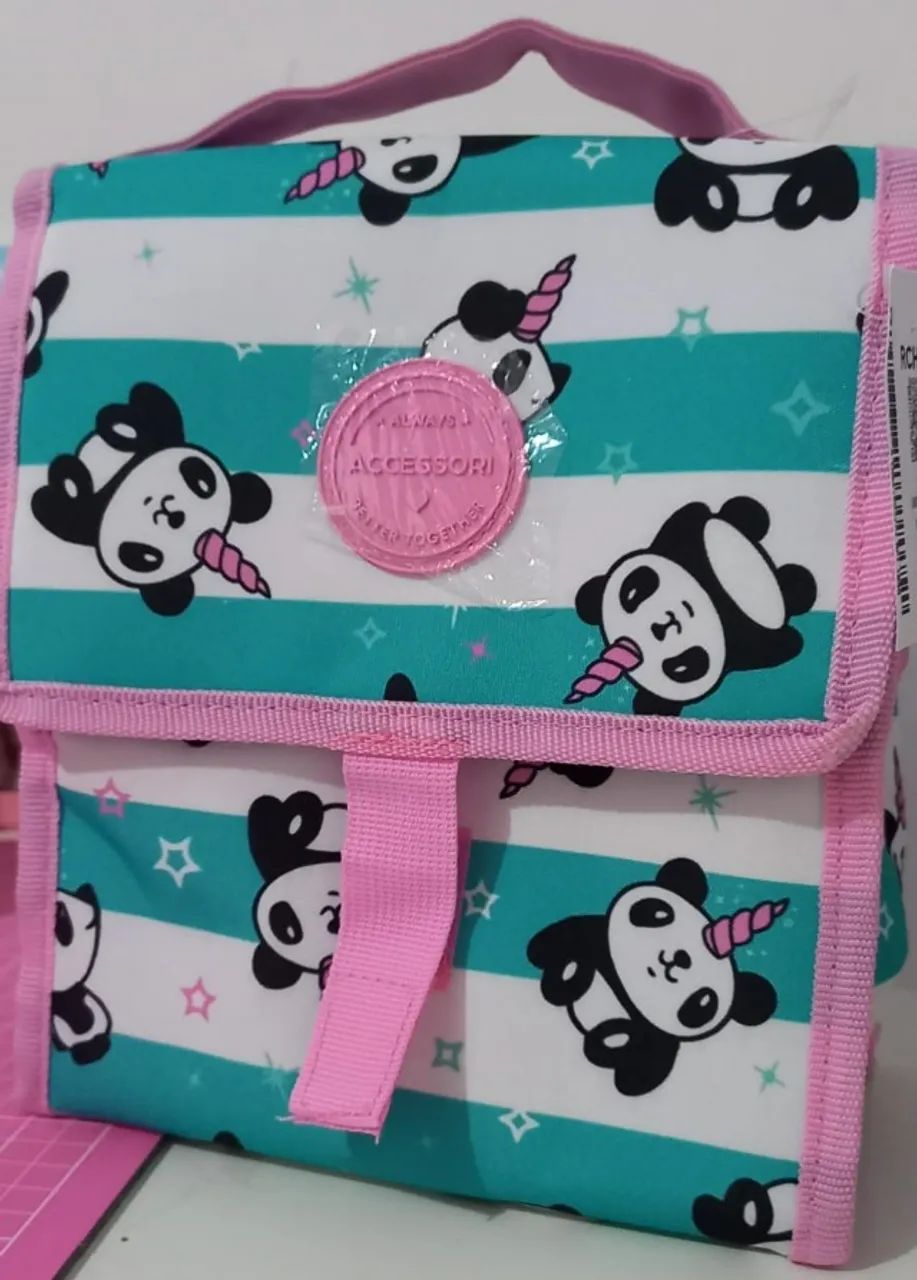 Lancheira bolsa NOVA Panda original Riachuelo 