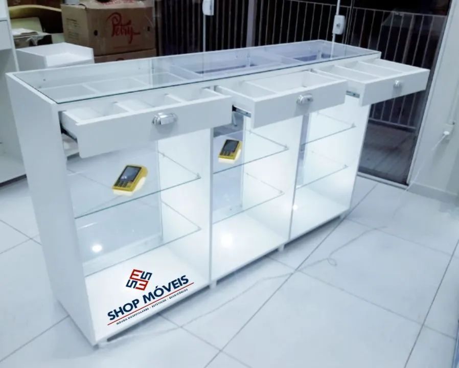 Balcão Caixa Vitrine para lojas. - Foto 6