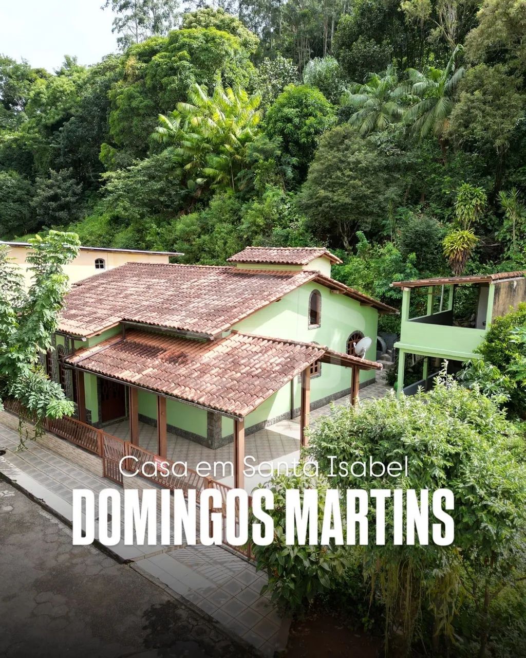 Casa urbana no centro de Santa Isabel- Domingos Martins 