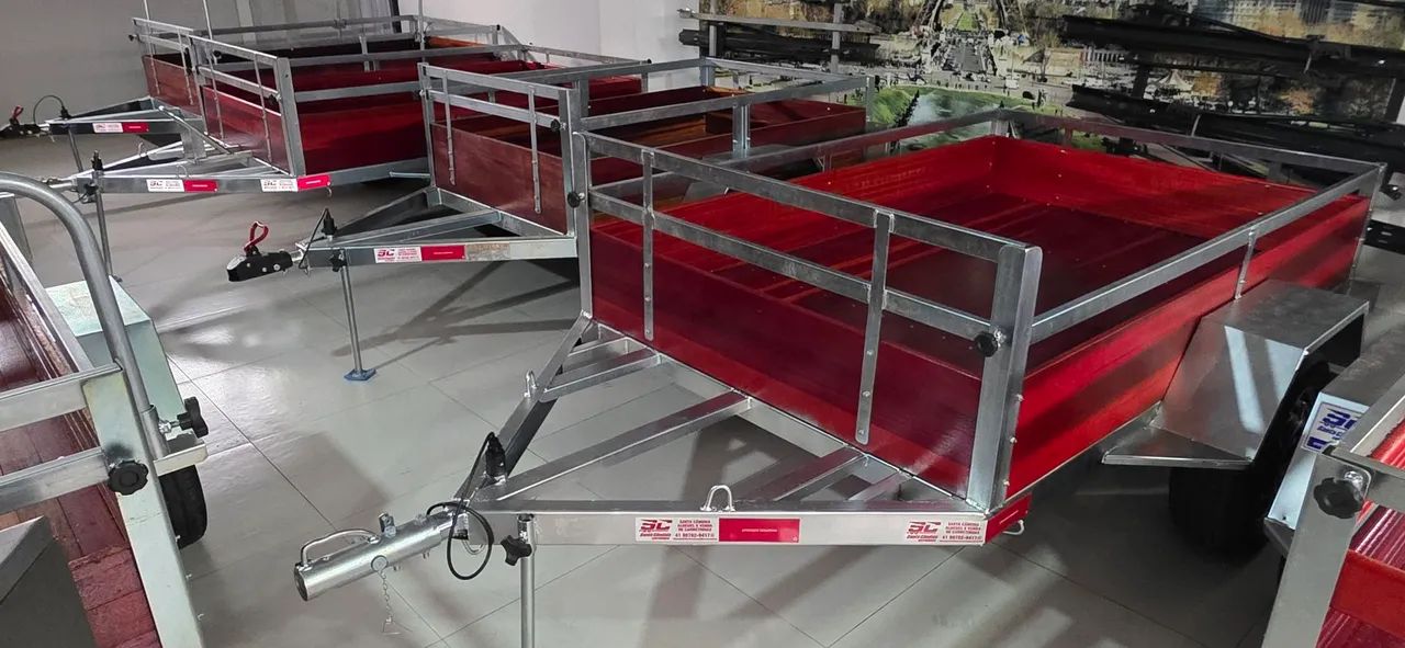 Carretinha Fazendinha 1,20x2,00 NOVA!!! PRONTA ENTREGA!!! - Foto 2